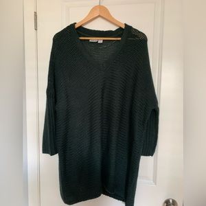 Noisy May Deep V-Neck Oversize Sweater